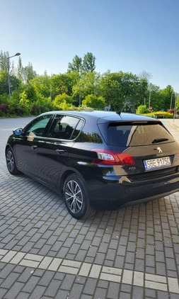 Peugeot 308 cena 29500 przebieg: 222500, rok produkcji 2015 z Sosnowiec małe 154